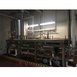 Unused Bulk Chocolate Unloading System includes Tote unloading system with 2 Waukesha 045U2 Pumps,