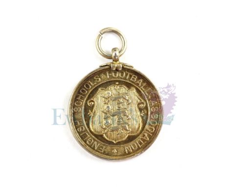 English Schools Football Association - Medal awarded to Norman Whiteside of Manchester United, International Tournament Winne