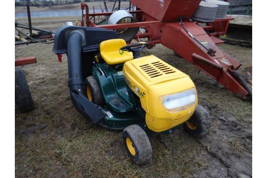 Yardman Mower 2007 112394 38 13 5hp W Bagger Manual In The Shed