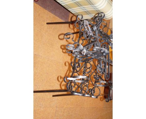 wrought iron garden trough and extras 