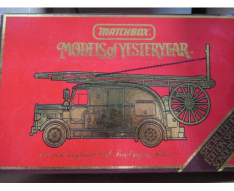 Corgi Models of Yesteryear including Rolls Royce Armored car, Leyland Cub fire engine, Merryweather fire engine, Royal Mail c