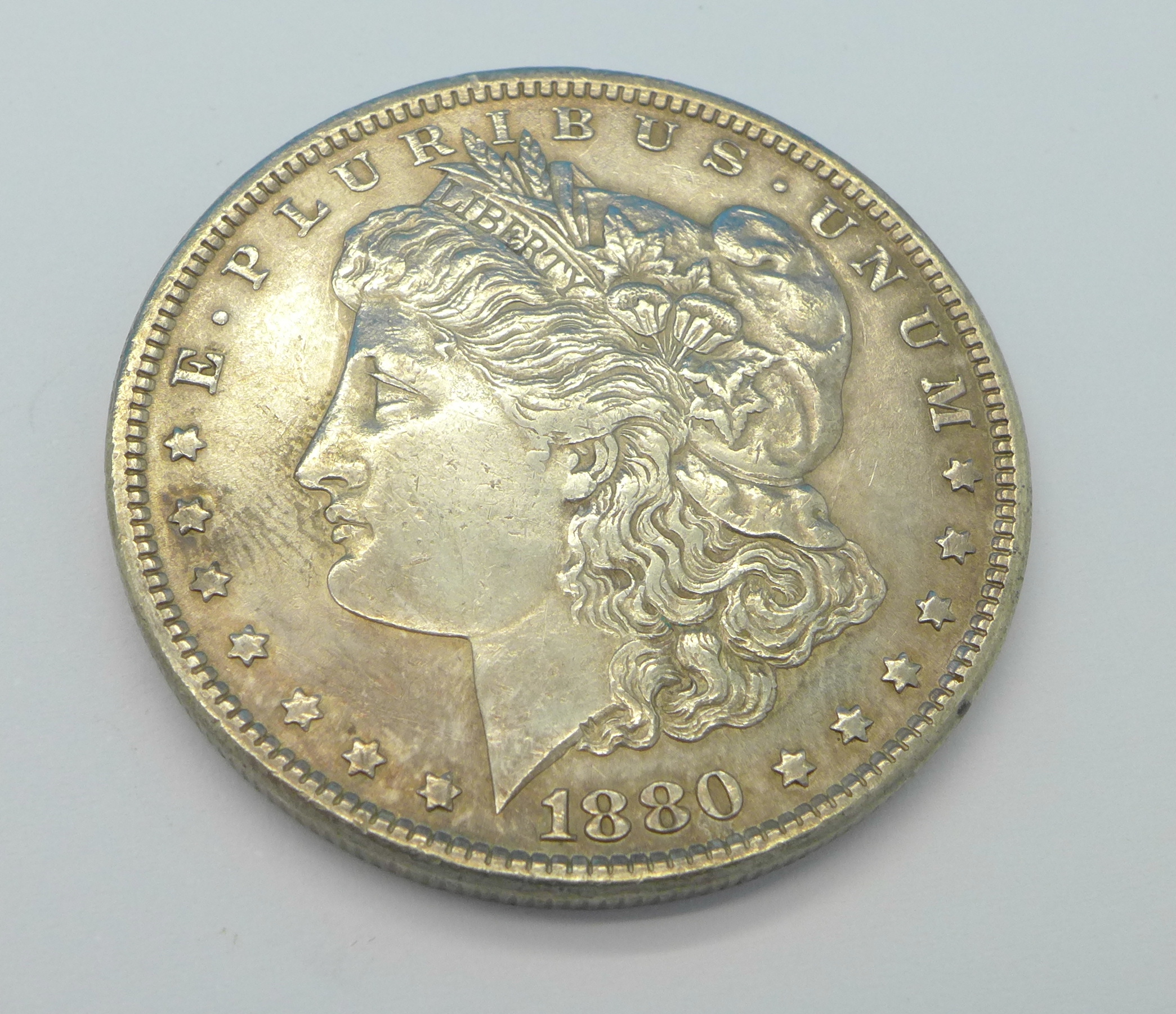 An 1880 USA One Dollar Coin an-1880-usa-one-dollar-coin
