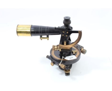 Director No. 12 MkI.  Serial no. 575, stamped maker's mark - H.B. and military broad arrow with grid graticules