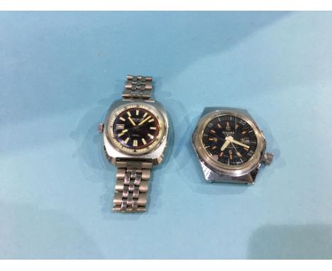 A Timex gents watch and a Sicura watch