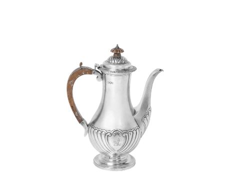 A Victorian Silver Coffee-Pot,  by Charles Stuart Harris, London, 1900, Retailed by Wilson and Gill, 134 Regent Street, Londo