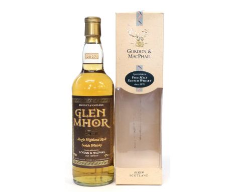 Glen Mhor (Gordon &amp; McPhail) Single Highland Malt Scotch Whisky^ distilled 1980^ bottled 2007^ 70cl^ 43% vol in carton
