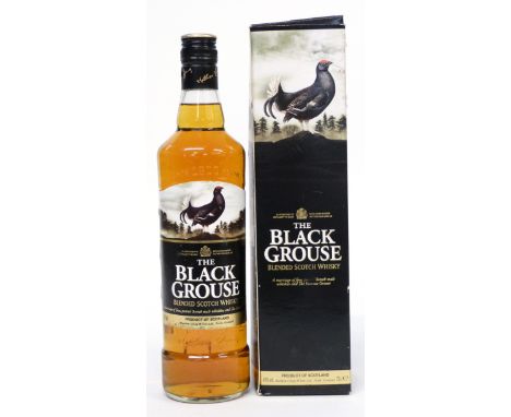 One bottle The Black Grouse blended Scotch Whisky^ 40% vol^ 70cl (boxed)