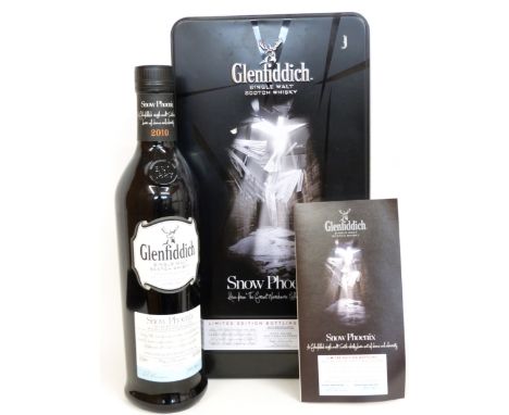 Glenfiddich Snow Phoenix Single Malt Scotch Whisky^ 2010^ limited edition bottling^ 70cl^ 47.6% vol in presentation tin