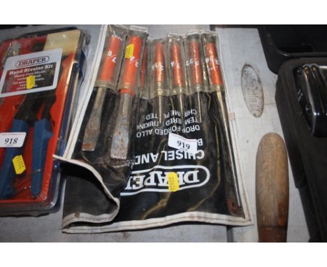 A Draper chisel set