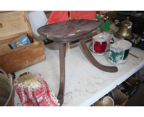 A Liberty and Co stool (AF)