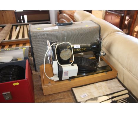 A Singer electric sewing machine sold as collector's item 