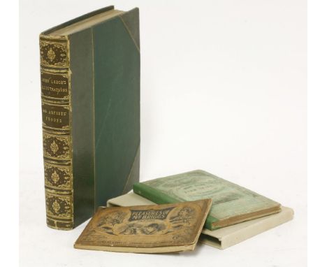 LEECH, John (illustrator):1.  Volume containing 66 artists’ proofs of book illustrations by John Leech.  Some with notes in t