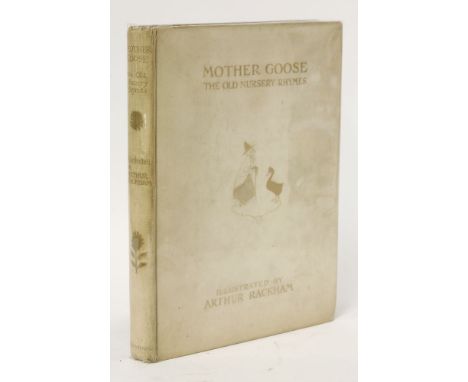 RACKHAM, Arthur (illustrator):Mother Goose: The Old Nursery Rhymes,NY, The Century Co., nd (1913) limited edn of 150 copies s