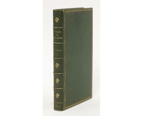 DICKENS, Charles:A Tale of Two Cities,London; Chapman and Hall, 1859.  First edn. bound from parts, first issue with page 213