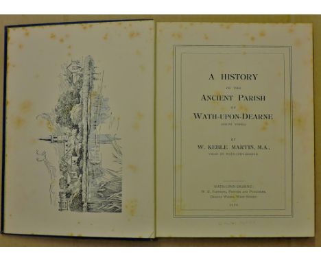 Wath-upon-Dearne Keble W 'A history of the Ancient Parish illustrated with 5 modern postcards and 18 page leaflet