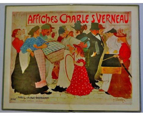 1916 Century French Posters - First Edition 1944 by James Lavier. Colour and Black/White Plates, Toulouse, etc.