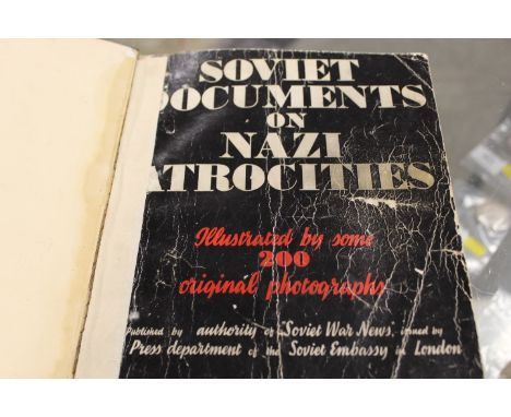A VINTAGE BOOK - SOVIET DOCUMENTS ON NAZI ATROCITIES