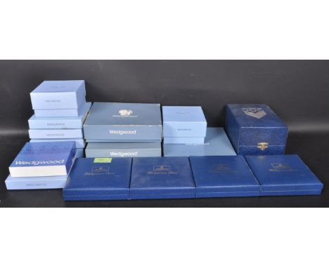 A collection of vintage 20th century Wedgwood Jasperware comprising of a Cutty Sark plate, Sydney 2000 butter plate, Sydney 2