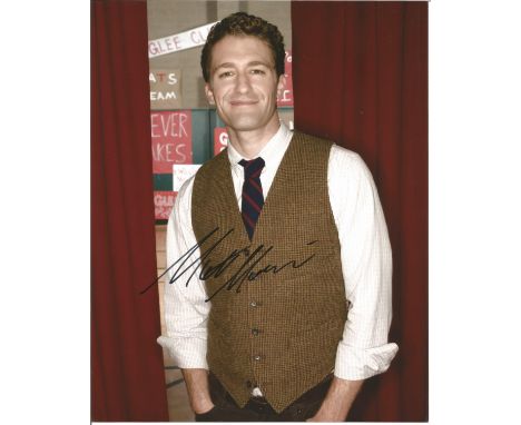 Matthew Morrison signed 10x8 colour photo half body portrait. Good Condition. All autographs come with a Certificate of Authe