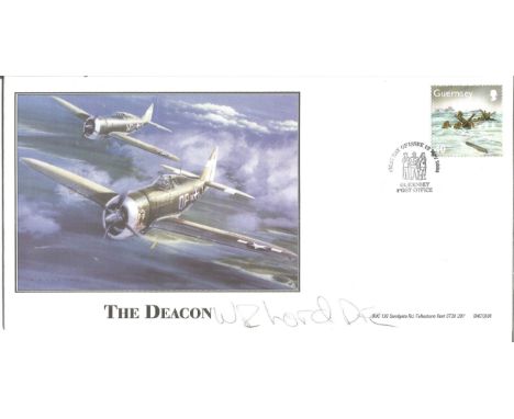 W Lord DFC signed The Deacon signed FDC No 20 of 50. The Republic P. 47D Thunderbolt was a highly successful fighter in the P