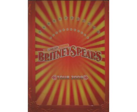 Britney Spears The Circus tour 2009 programme unsigned. Good Condition. All autographs come with a Certificate of Authenticit