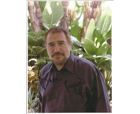 Brian Cox signed 10x8 colour portrait photo to dedicated Brian. Good Condition. All autographs come with a Certificate of Aut