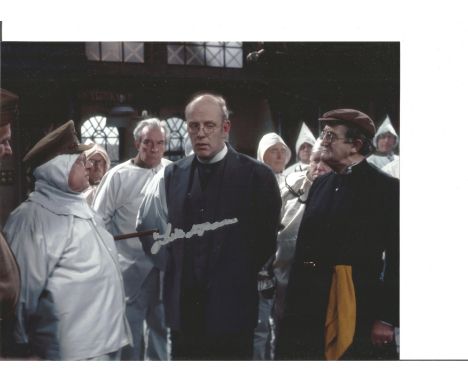 Dad's Army signed 10x8 colour image. Signature unidentified. Good Condition. All autographs come with a Certificate of Authen