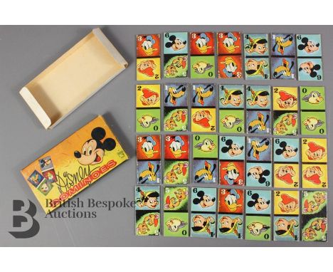 A delightful set of Disney Dominoes, a Pepys Game in original box. Note: the game is complete. 