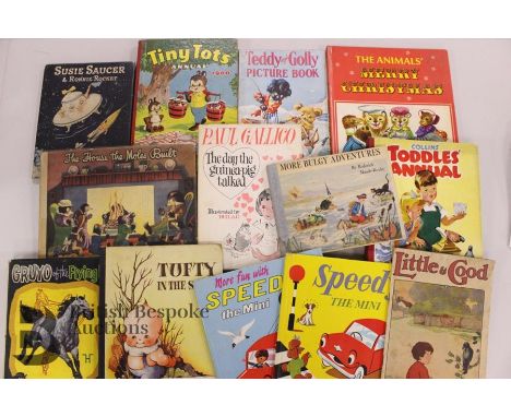 Two boxes of approx. 100 vintage younger children's books, story books and picture books, to include; Little and Good illustr