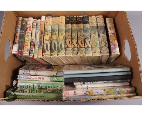 27 1st edition Enid Blyton books; The Circus of Adventure 1952 in dust jackets x3, The Mountain of Adventure 1949&nbsp;in dus
