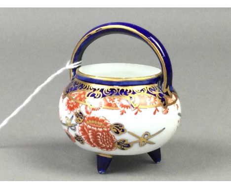 ROYAL CROWN DERBY RABBIT PAPERWEIGHT,along with other ceramics including miniature Imari three footed bowl, also a Nao group 