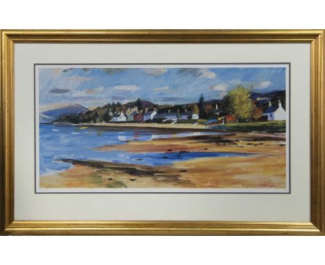 * JOHN CUNNINGHAM RGI (SCOTTISH 1927 - 2000),UNTITLED limited edition print on paper, signed, numbered 414/475image size 41cm