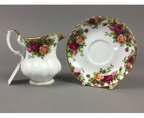 ROYAL ALBERT 'OLD COUNTRY ROSES' PART TEA SERVICE