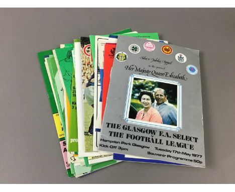 COLLECTION OF CELTIC F.C. PROGRAMMES,predominantly European fixtures circa 1970-80s