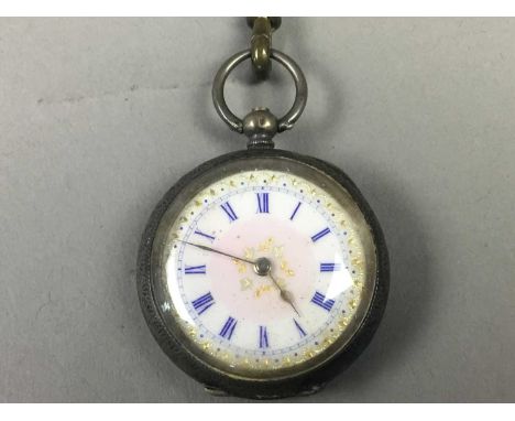 LOT OF COSTUME JEWELLERY, WATCHES AND ACCESSORIES,including a coral bead necklace and pair of niello enamel earrings, two poc