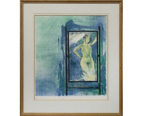 * JANE CORSELLIS RWS RCA NEAC (BRITISH b. 1940),REFLECTIONSartist's proof print on paper, signed, titled and numberedimage si
