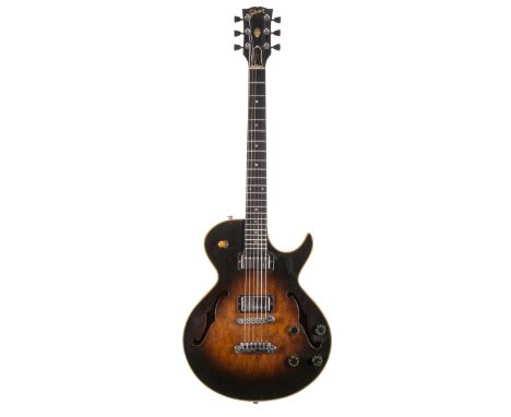 Huw Lloyd-Langton - 1981 Gibson Howard Roberts Fusion semi hollow body electric guitar, made in USA, ser. no. 80091053; Finis