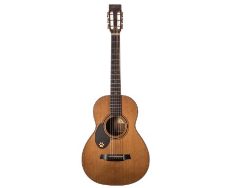 Fylde Guitars Personal Selection 'Queen Victoria' Walnut Ariel left-handed acoustic guitar, made in England, ser. no. 8xx3; B