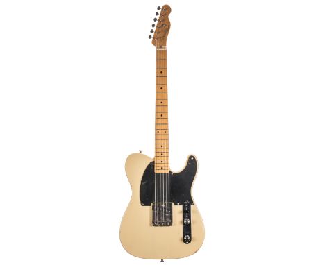 Mick Ralphs - 1986 Fender Esquire electric guitar, made in Japan; finish: blonde, various blemishes; Fretboard: maple; Frets: