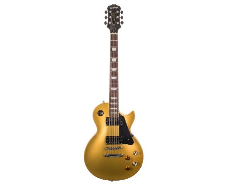 2010 Epiphone Custom Shop limited edition Joe Bonamassa gold top Les Paul electric guitar, ser. no. 10xxxxx28; Finish: gold t