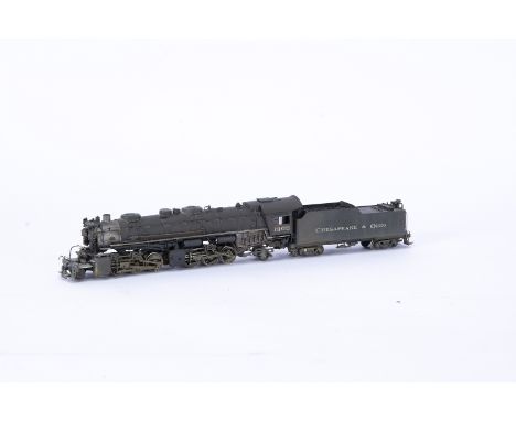 United Scale Models H0 Gauge C &amp; O 2-6-6-2 Articulated,  Tokyo, Japan, painted and weathered to fair standard, smokebox f