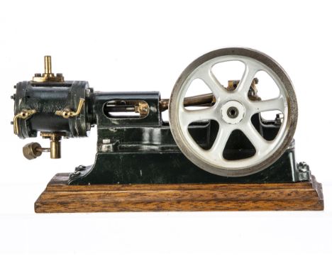 A Stuart Turner single-cylinder No 8 Horizontal Mill Engine, overall length approx 8½" long, with 1" x 1" cylinder, sleeve-ty