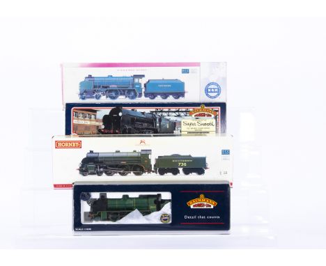 Hornby and Bachmann 00 Gauge Southern Railway green Steam Locomotives and Tenders, Hornby, R2827 Schools Class 925 'Cheltenha
