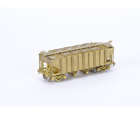 Railworks Ltd H0 Gauge P.R.R. R-132 O GLe Cov Hopper Korea, unpainted, in original box,