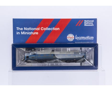 Bachmann National Railway Museum Collection 00 Gauge 32-522NRMA Deltic Prototype, in weathered blue, in original box, E, appe