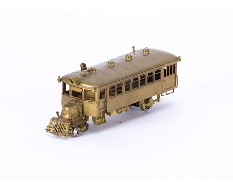 Iron Horse by Precision Scale Co H0 Gauge Mack Railbus Type ACR #15232,  Lhee Do, Korea, non-factory brush-painted, in origin