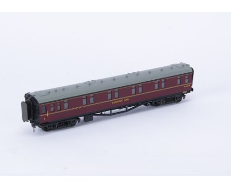 Lawrence Scale Models kitbuilt 00 Gauge 4mm BR Western region Sleeping Car W9080, A London Midland and Scottish eight wheel 1