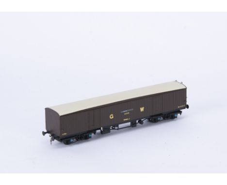 Lawrence Scale Models kitbuilt 00 Gauge 4mm GW Siphon J Van 'Oxford' 2025,   Lawrence Scale Models plaque to underside, signe