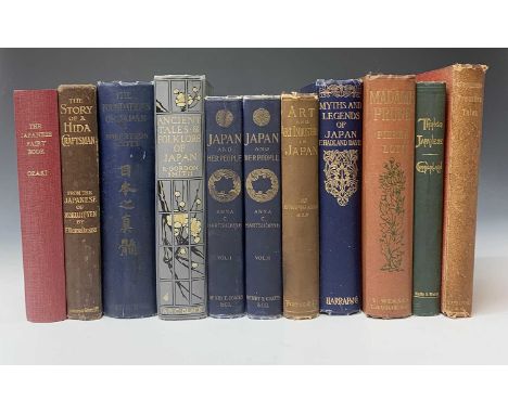 ANNA C. HARTSHORNE. 'Japan and Her People,' first edition, two volumes, original cloth with gilt tooled decorations, illustra