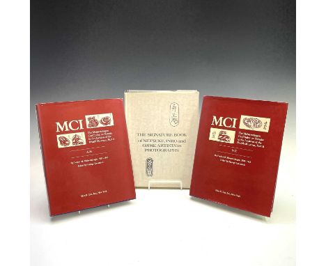 FREDERICK MEINERTZHAGEN. 'MCI: The Meinertzhagen Card Index on Netsuke in the Archives of the British Museum,' two volumes, e